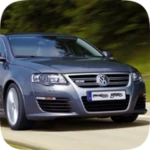 passat b6 drift simulator android application logo